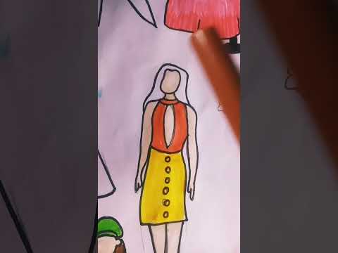 Model dress design