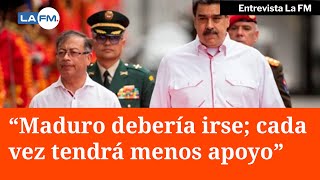 Excomisionado de paz habló sobre el futuro de Colombia sí Maduro se posesiona