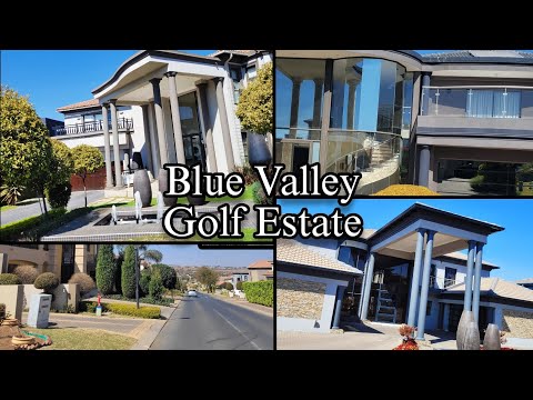 DRIVE AROUND BLUE VALLEY GOLF AND COUNTRY ESTATE | SOUTH AFRICA