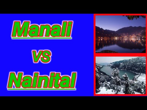 Manali shimla vs Nainital 🏔 hill station comparison #shorts