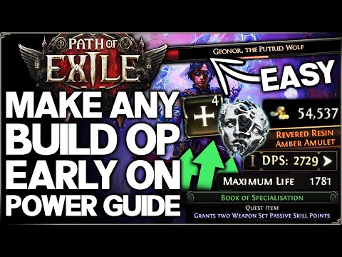 Path of Exile 2 - How to Make ANY Build OP Easy & Early - Beat Bosses & Level FAST - Power Guide!