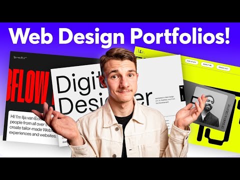 Top 5 Web Design Portfolios For Inspiration in 2024