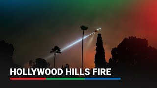 Fire breaks out in Hollywood Hills, evacuations ordered | ABS-CBN News