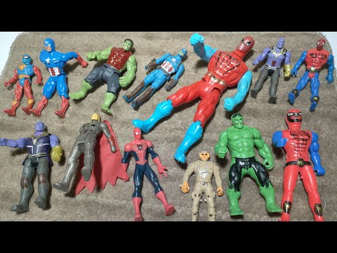 AVENGERS SUPERHERO STORY, MARVEL'S SPIDERMAN VS HULK, CAPTAIN AMERICA VS THOR