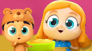 Goldilocks And The Three Bears Story, Animated Cartoon Video & Kids Songs