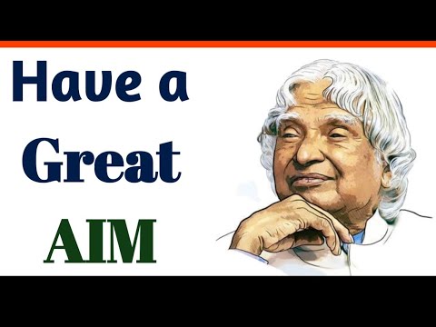 Have a great Aim // kalam sir quotes// new whatsapp status// APJ ABDUL KALAM STORY//