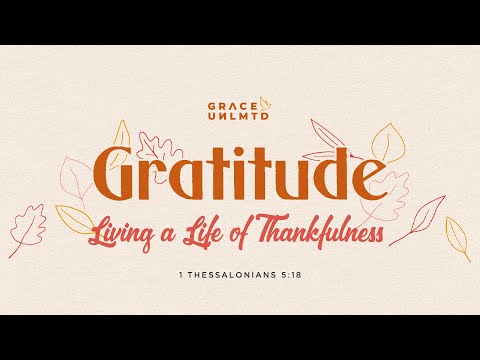 Gratitude: Living A Life of Thankfulness // Jackie Lou Celebre // December 8