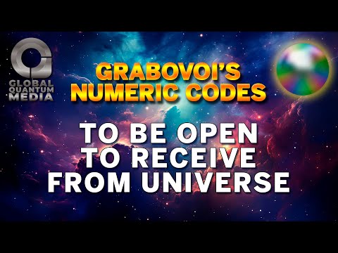 Grabovoi´s Numeric Code to be open to receive from universe