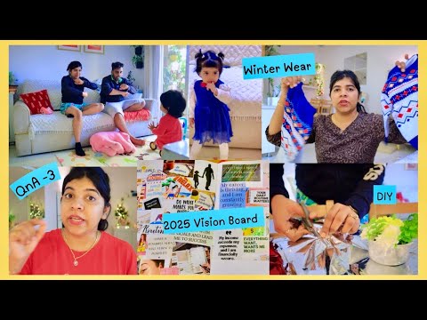 Vlog : Parenting Conflicts between Us ! Health Issues ! 2025 Vision Board ! Quick DIY