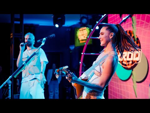 SOFI TUKKER performs "Best Friend" live in the KROQ Helpful Honda Sound Space