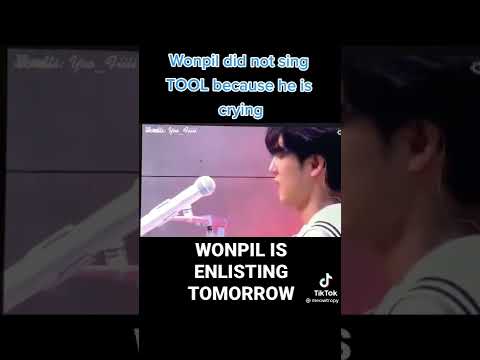 Wonpil Is Enlisting March 28 | Day6 Wonpil