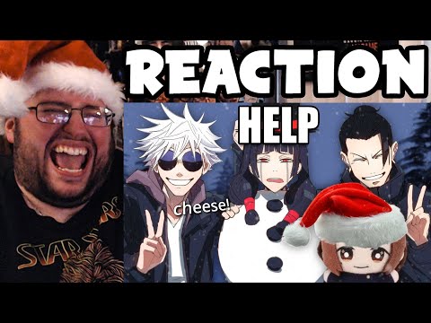 Gor's "gojo and geto celebrate christmas by RG33" REACTION (MERRY CHRISTMASSSSS!!!!!)