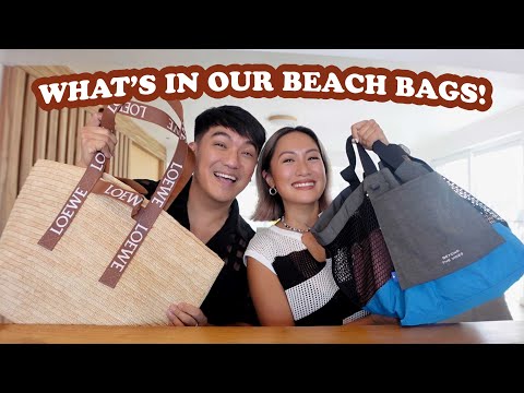 What's In Our Beach Bag ft. Vince Uy | Laureen Uy