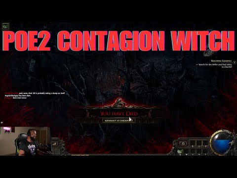 [POE 2] Contagion WITCH Playthrough (LVL 1-8) PATH OF EXILE 2