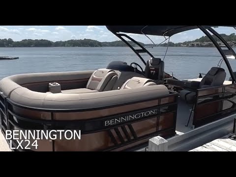 The 2022 Bennington LX24 Review.  Features and Benefits Presentation.  Futrell Marine