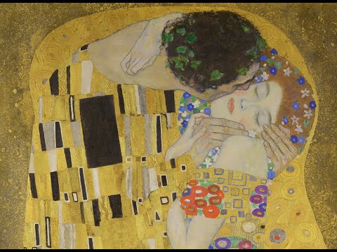 Copying the Kiss by Gustav Klimt  in a Masters Study Class with Rob Sherrill