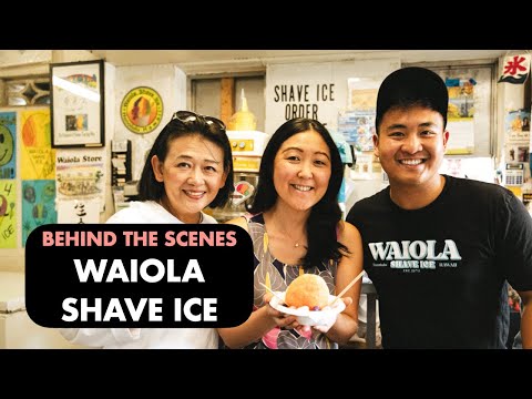 Filming Behind the Scenes at Waiola Shave Ice and Learn About My New Venture!