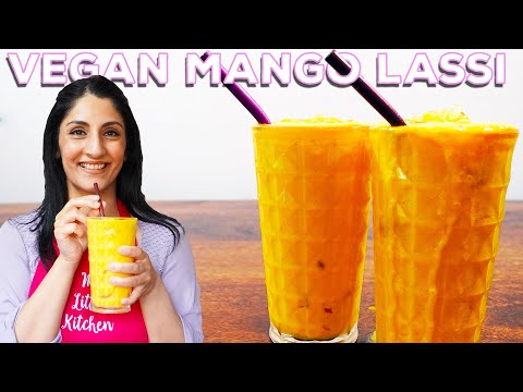 AMAZING Mango Lassi with Coconut Milk!