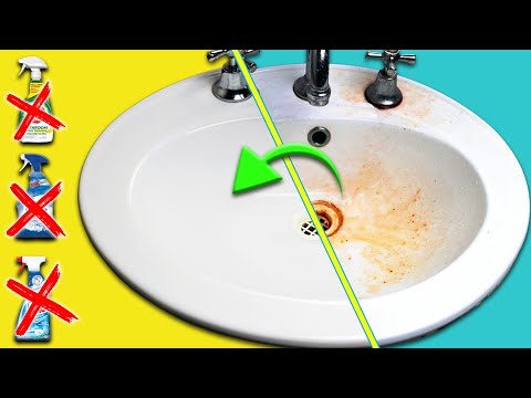 Restore Your Bathroom Sink in Minutes! Easy Hard Water Stain Removal