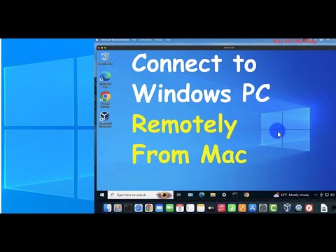 Access a Windows PC Remotely from Mac using Remote Desktop | Remotely connect to PC from Mac