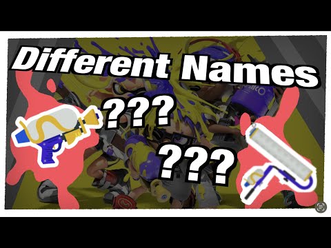 Different Names For All Splatoon 3 Weapons