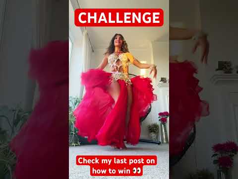 Birthday Drum Solo Challenge 😍🏆 learn the Dance ( check community post #bellydance