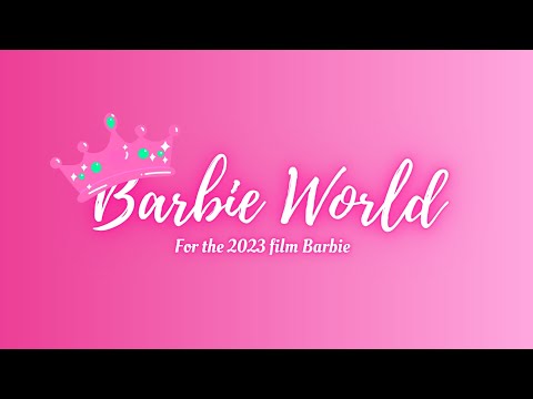 Barbie World (animated lyric video)