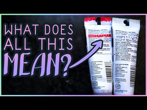 What does ALL THAT info on your paint tubes mean? ✿ How to Read A Tube of Paint