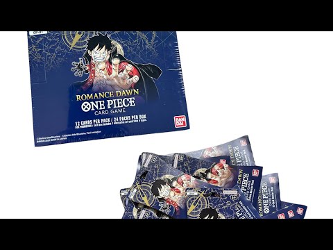 COMPARISON: One Piece ‘Romance Dawn’ Hobby Box vs. Hanger Packs #onepiece