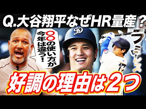 【大谷翔平】打撃フォームが進化⁉︎昨季との違いに驚きを隠せない！ラミレスが衝撃の成績予想【プロ野球分析ニュース】