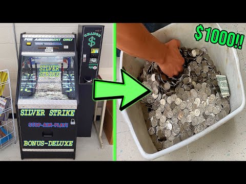 How Much Did This Coin Pusher Make In 30 Days?!