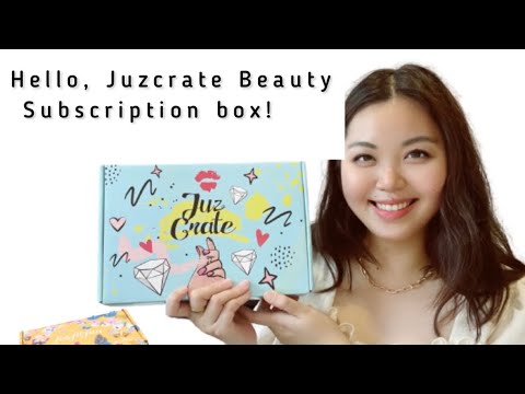 Unboxing JUZCRATE Beauty Subscription Box