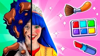 Princess Beauty Makeup Song 💄🎀👗 | Kids Songs and Nursery Rhymes | Dominoki