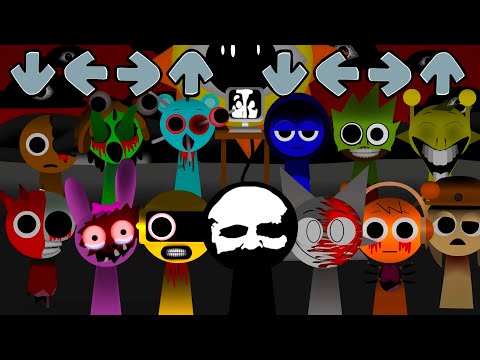 ALL Incredibox Sprunki Friday Night Funkin' be like + SAD STORY - FNF