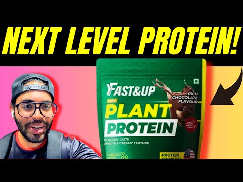 THIS IS AMAZING!!! Fast and up Plant Protein | Honest Review | Vegan Protein Powder #vegan