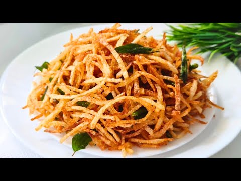 Crispy Potato Fries / Crispy Potato Snacks Recipe