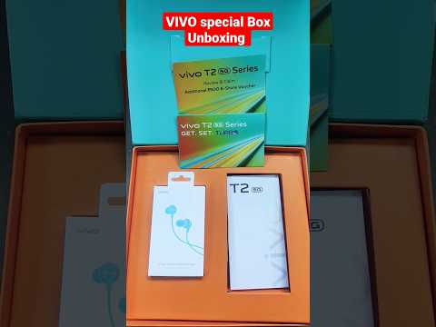 Vivo T2 5G series SpecialBox Unboxing #techadda #vivot2series#vivoT25g #shorts