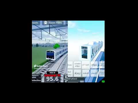 [音MAD] ROBLOX JAPANESE TRAIN YOUKAI ZONE TECHNIC (Christmas Special)