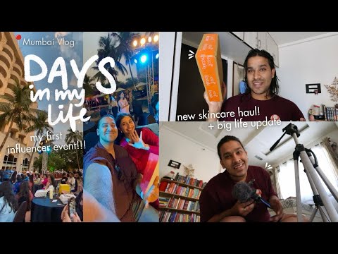 💌 VLOG: big life update, new skin care haul (foxtale), my first influencer event +more