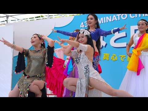 魅惑のベリーダンス・パフォーマンス（その1） みなと区民まつり2024 Beautiful Belly dance