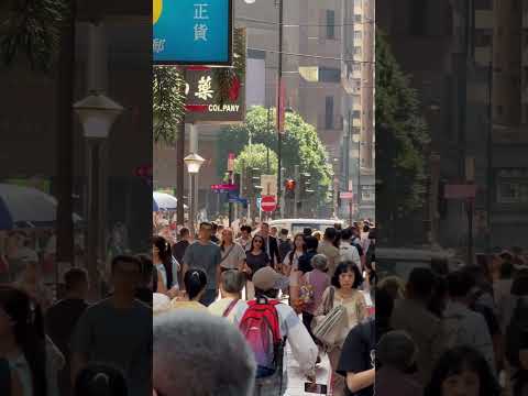 節日里的香港銅鑼灣/Causeway Bay in Hong Kong during the festival#香港#銅鑼灣