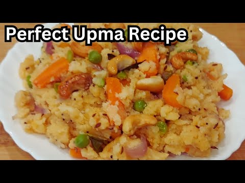 Special Upma Recipe | सभी के घरों में बनने वाला सुबह का कम तेल का हल्का फुल्का और हेल्दी नाश्ता