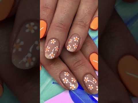 Tangerine Dreams: A Compilation of Stunning Orange Nail Designs | Nail Inspiration