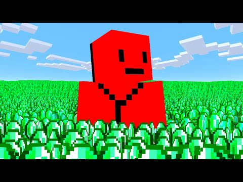 【マイクラ】100万個エメラルドを持ってるマインクラフト