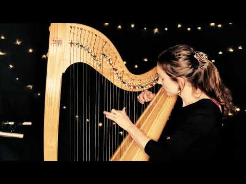 In the Bleak Midwinter - Christmas Celtic harp solo (sheet music available!)