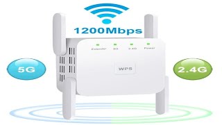 Wireless WiFi Repeater 2.4G/5Ghz Setup