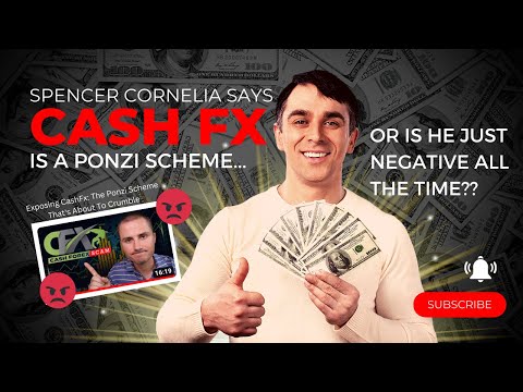 Spencer Cornelia Says Cash FX Is A Scam But Is Cash FX A Scam? You Decide. Find Out The Truth!