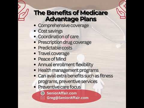 Optimize Your Healthcare: Discover the Array of Benefits with Medicare Advantage Plans!