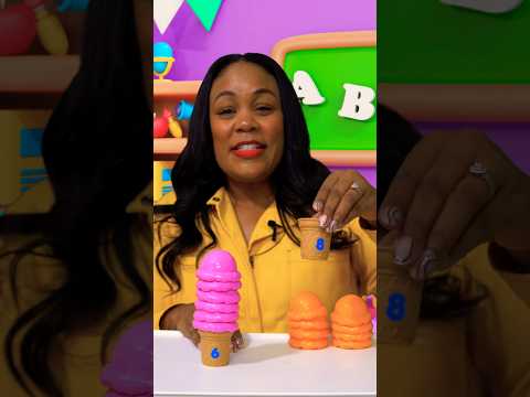 Counting for Toddlers - Learn to Count - Learn Numbers - Ice Cream Scoops - Preschool Lesson