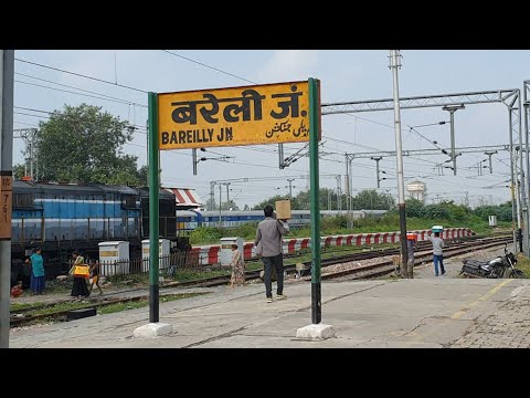 Bareilly Junction railway station Uttar Pradesh, Indian Railways Video in 4k ultra HD